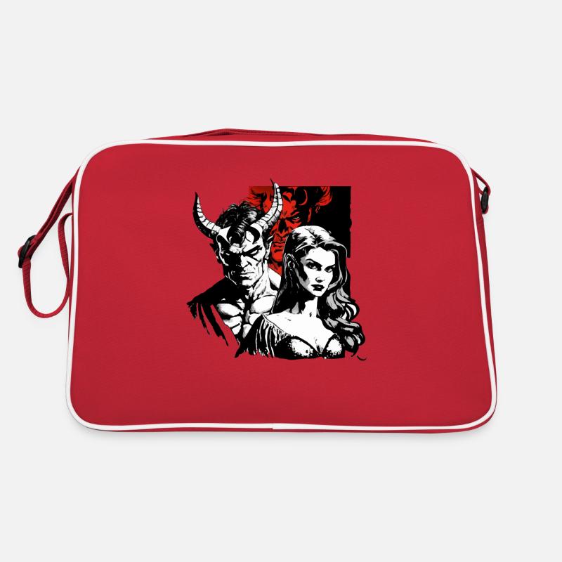 The Devil and the Witch Retro Bag