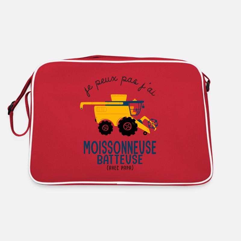Agriculture Je peux pas j ai Moissonneuse Sac Retro