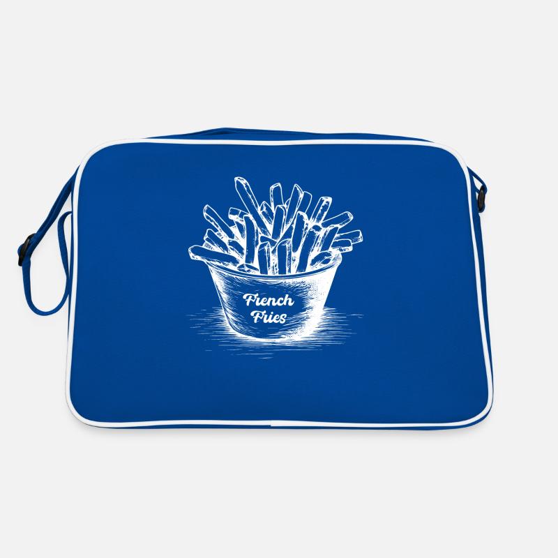 Dessin de frites Sac Retro