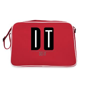 DO IT, Fais-le - Sac Retro - rouge/blanc - Dos