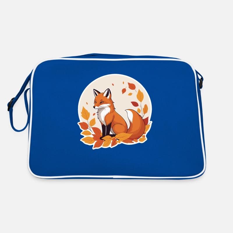 Fuchs im Herbst #1 Retro Tasche