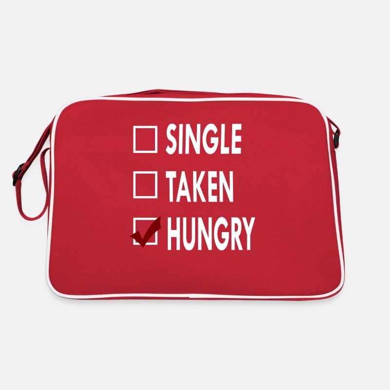 SINGLE HUNGRY Retro Bag