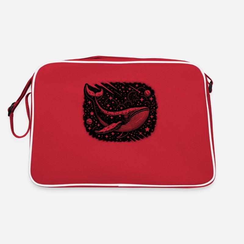 baleine de l’espace Sac Retro