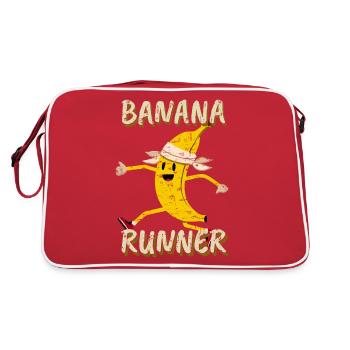 Banana Jogging Marathon Banana Runner - Sac Retro - rouge/blanc - Dos