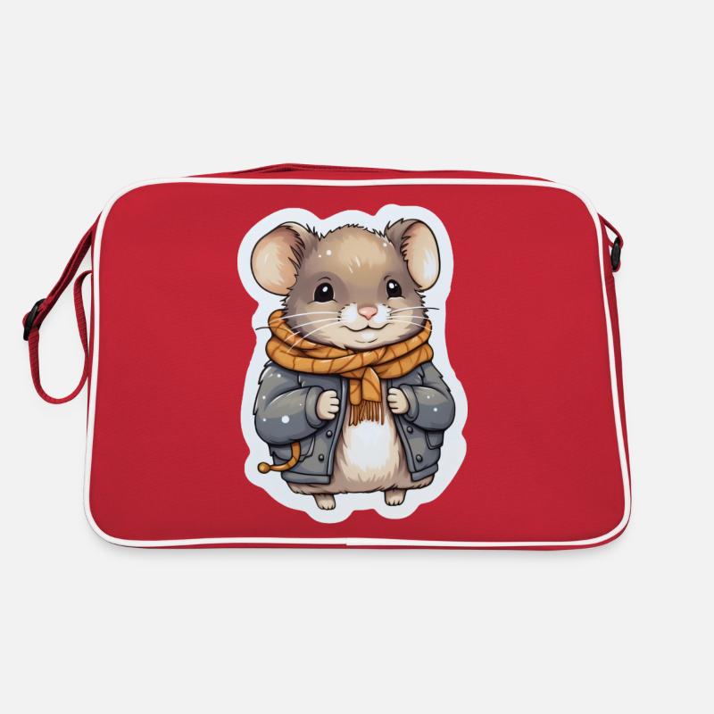 Souris pendant la saison froide Sac Retro