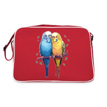 Budgies - Sac Retro - rouge/blanc - Dos