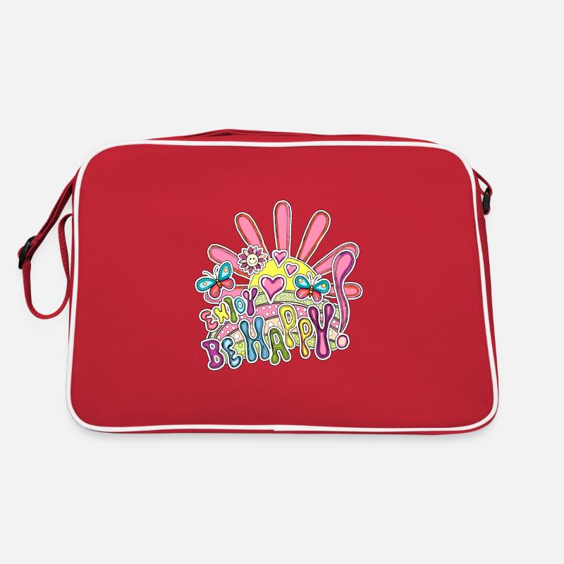 Be happy and proffites Retro Bag