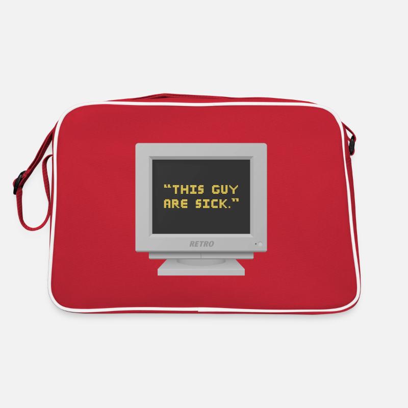 CRT Design - This guy are sick Retro Bag