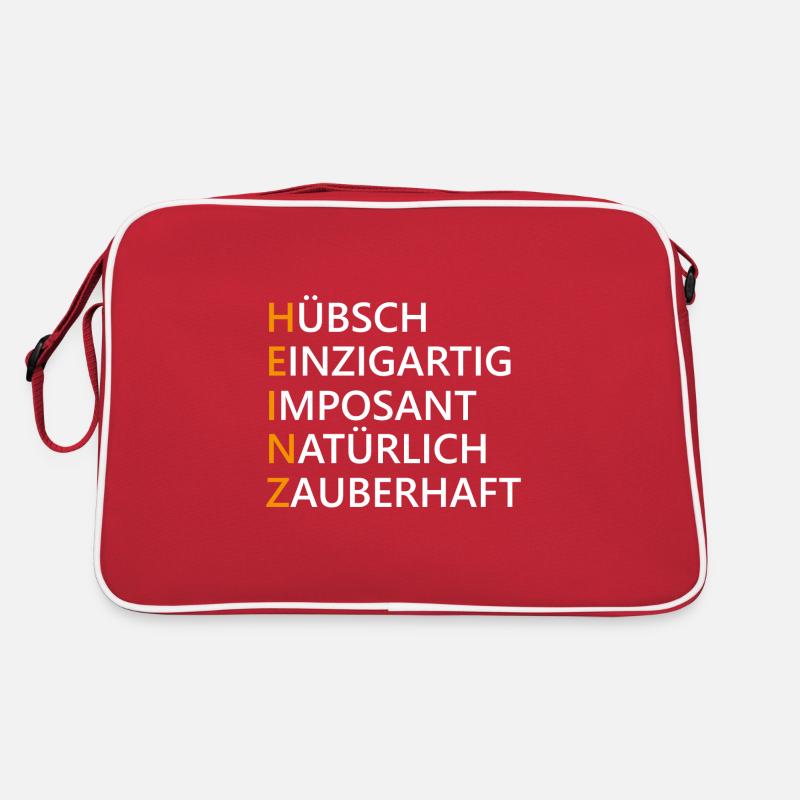 Heinz Name Geschenk Retro Tasche