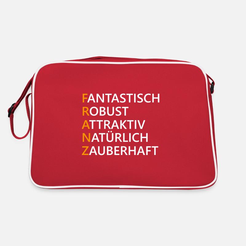 Franz Name Geschenk Retro Tasche