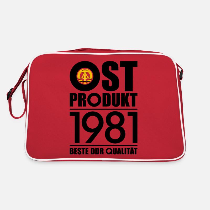45. GEBURTSTAG OSSI OSTPRODUKT 1981 DDR Retro Tasche