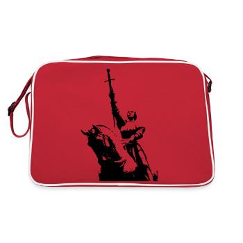 joan of arc - Retro Bag - red/white - Back