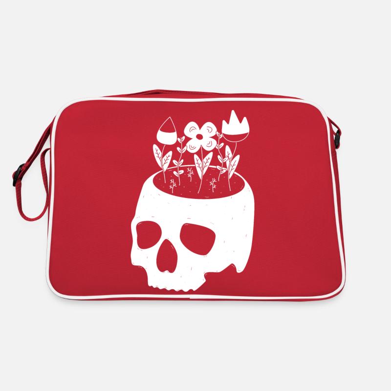 Use your head - Retro Bag - red/white