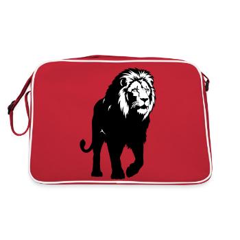 Leon - Retro Bag - red/white - Back