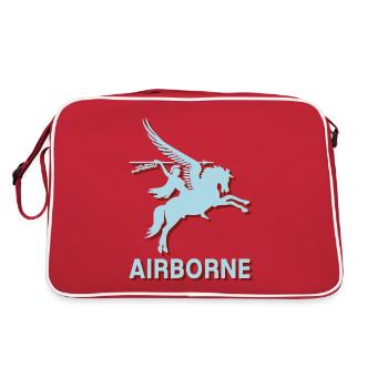 Arnhem Oosterbeek Parachute Regiment Airborne Para - Sac Retro - rouge/blanc - Dos