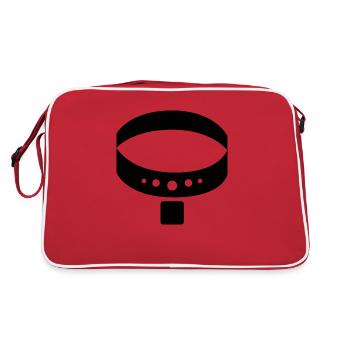 DOG CAT PET - Retro Bag - red/white - Back