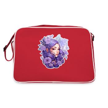 Violetta Lavande - Sac Retro - rouge/blanc - Dos