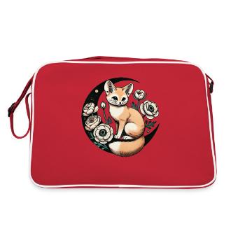 Fennec Renard - Sac Retro - rouge/blanc - Dos