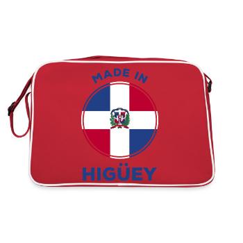 Higuey - Sac Retro - rouge/blanc - Dos