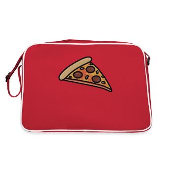 Pizza - Sac Retro - rouge/blanc - Dos