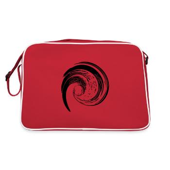 Formation de tourbillon d’arbre rotatif - Sac Retro - rouge/blanc - Dos