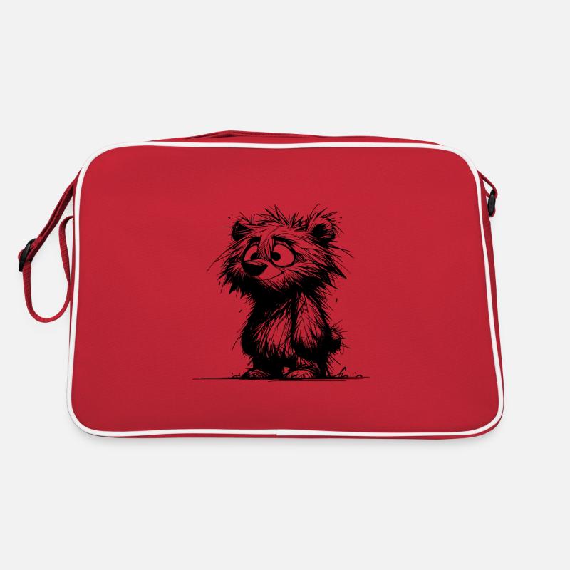 Scrubby Decksparrow Bear Kids Sketch Retro Bag