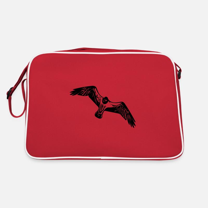 Vintage Seemöve in flight Retro Bag