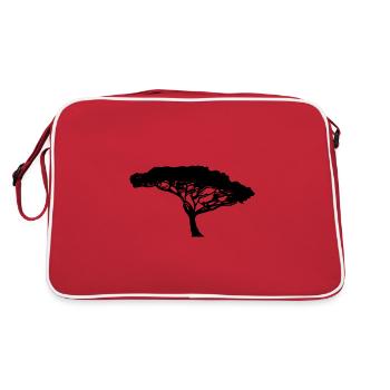 Bel arbre de vie - Sac Retro - rouge/blanc - Dos