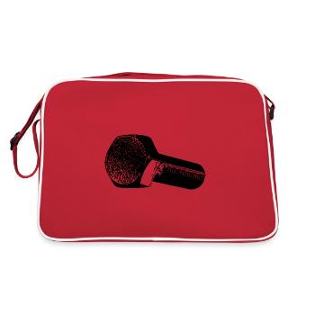 Atelier Tournevis Tournevis Papa Vis - Sac Retro - rouge/blanc - Dos