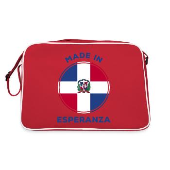 Esperanza - Sac Retro - rouge/blanc - Dos