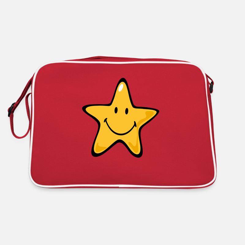 Smiley Star Sac Retro