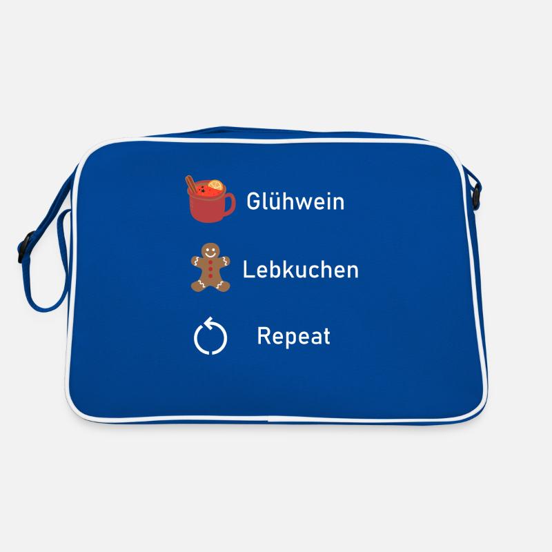 GLÜHWEIN LEBKUCHEN REPEAT Retro Tasche