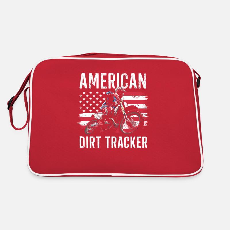Flat Track Racing Passion Retro Bag