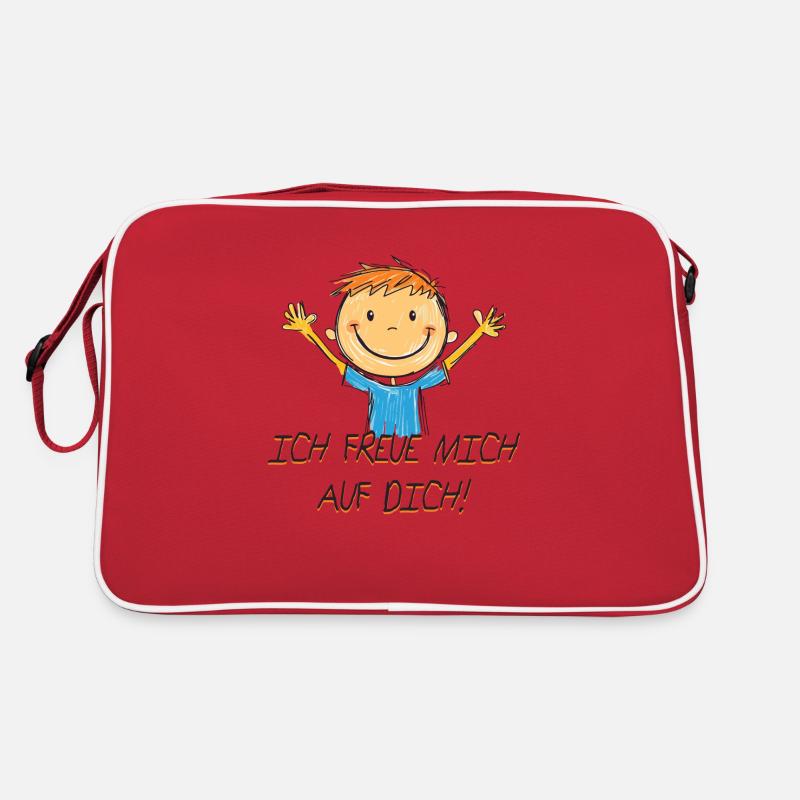 J’ai hâte de vous voir Sac Retro