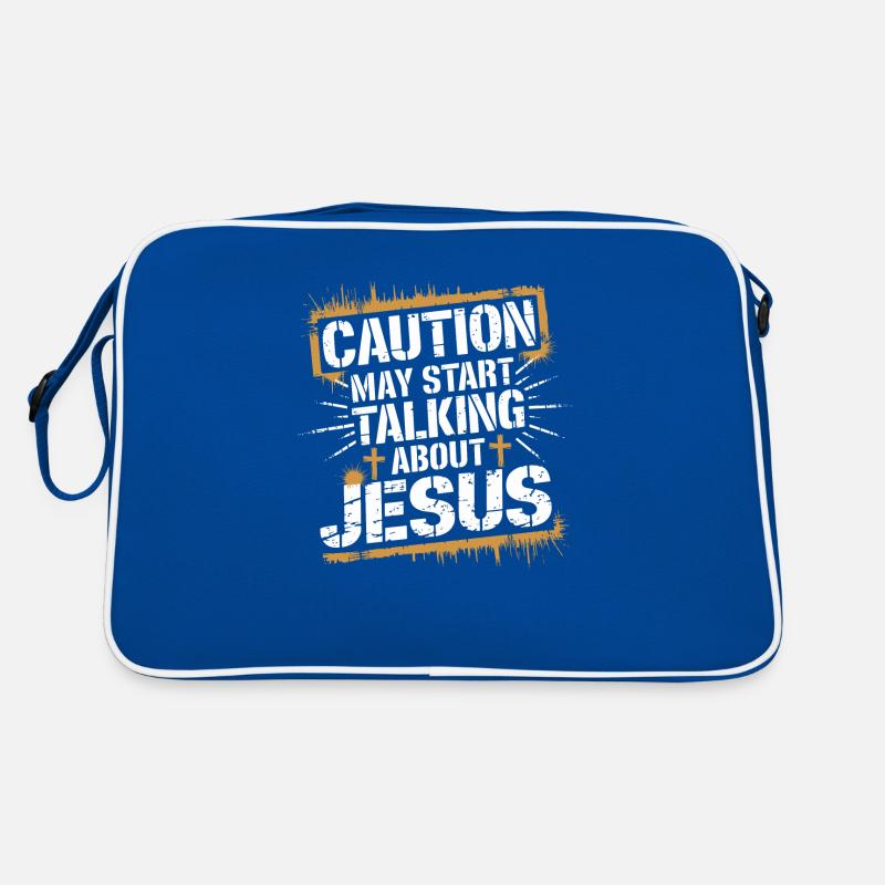 Glaubensfreude voller Leidenschaft Retro Tasche