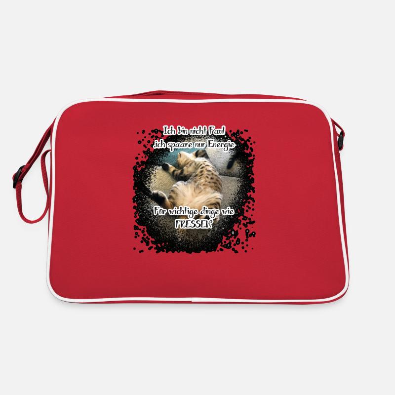 Lazy Cat Retro Bag
