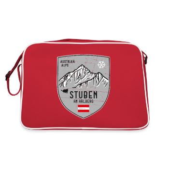 Stuben Albona Autriche Armoiries - Sac Retro - rouge/blanc - Dos