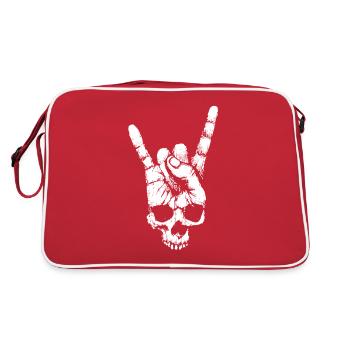 Rock'N'Roll - Retro Bag - red/white - Back