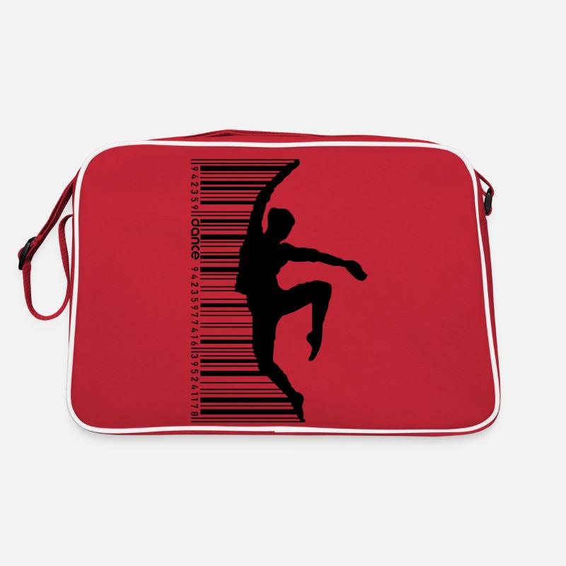 Danseuse au QR Code Style Sac Retro