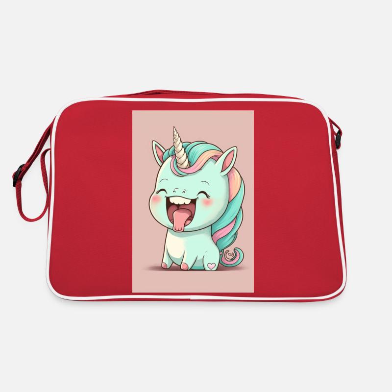 Bébé licorne Sac Retro