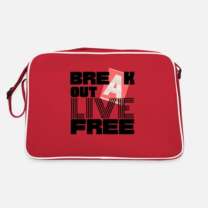 BREAK OUT one Retro Tasche