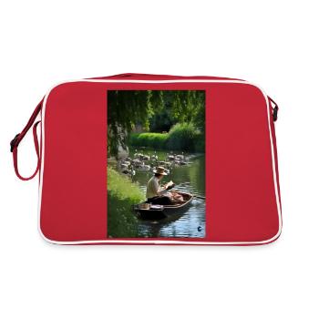 Martin Bond Style 1 Cadeau - Sac Retro - rouge/blanc - Dos