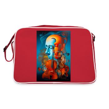 Compositeur - Sac Retro - rouge/blanc - Dos