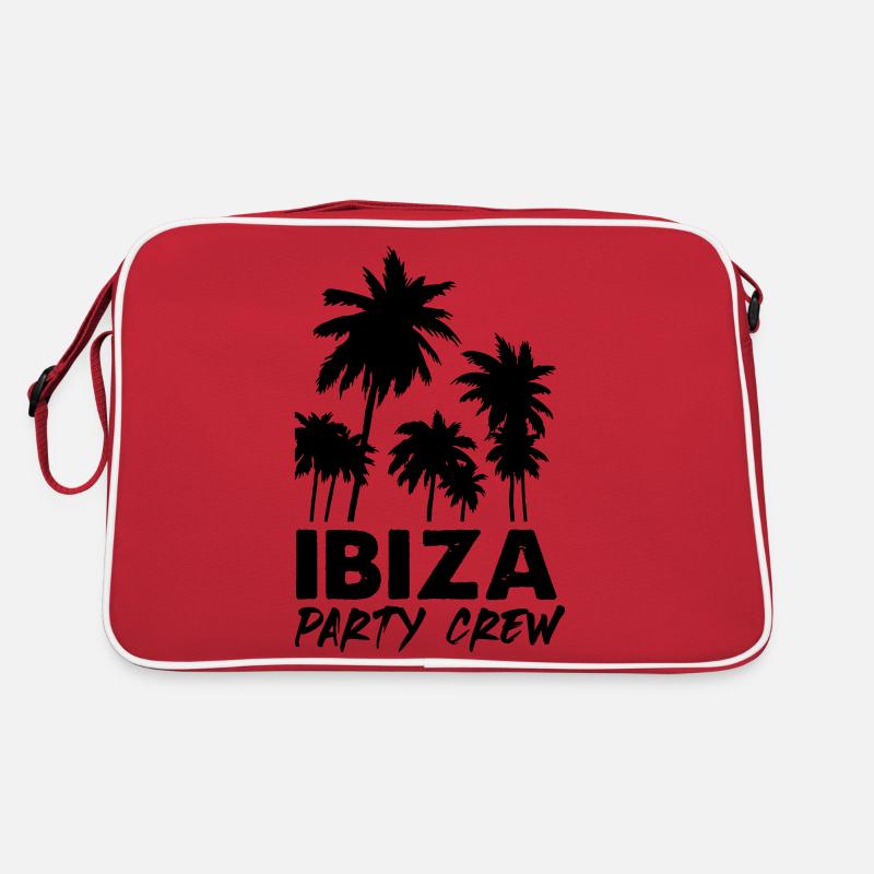 ibiza PARTY CREW Retro Tasche