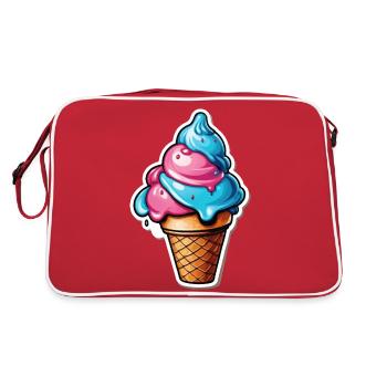 Eis - Retro Bag - red/white - Back