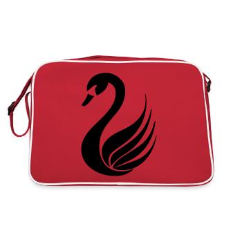 Cygnes cygnes - Sac Retro - rouge/blanc - Dos