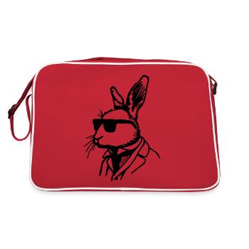 Rabbit Rabbit - Retro Bag - red/white - Back