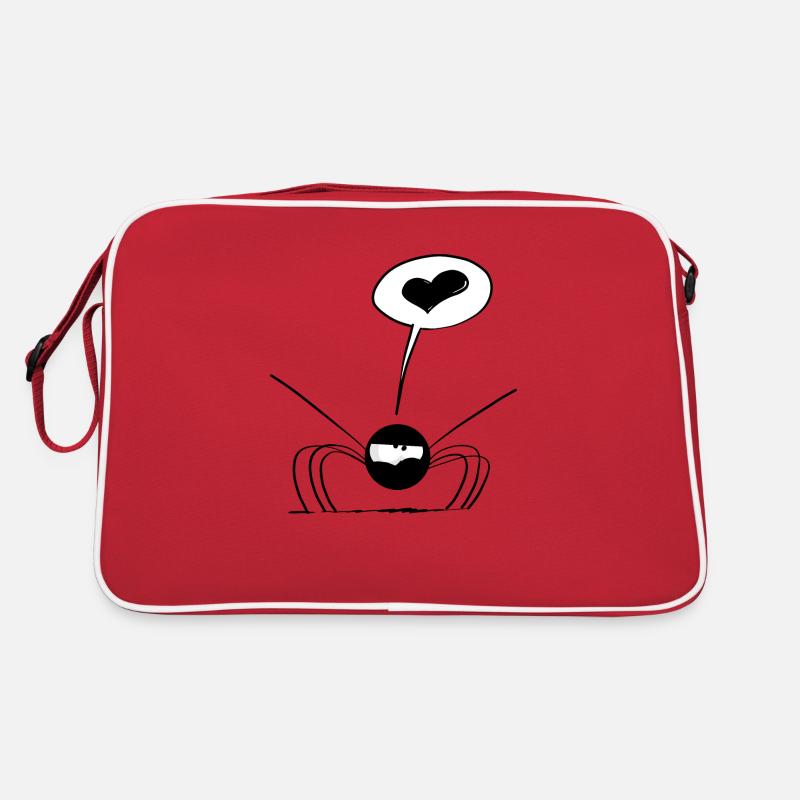 Beth the Spider - The Big Heart Retro Bag