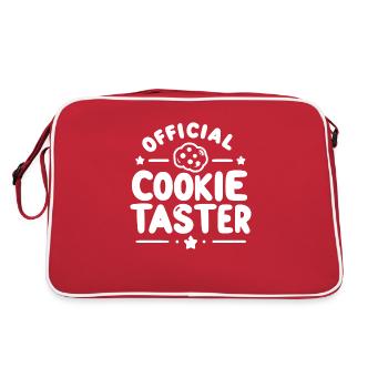 Dégustation officielle de biscuits - Sac Retro - rouge/blanc - Dos