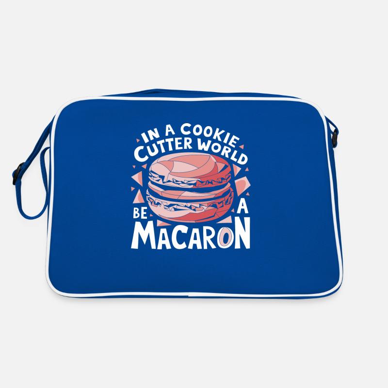 Sei einzigartig wie ein Macaron Retro Tasche